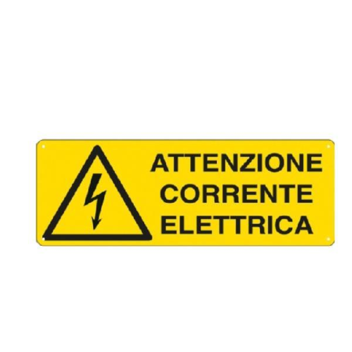 MARKIN SEGN. ALLUMINIO 350X125MM CORREN